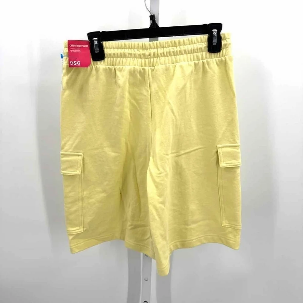 DSG Yellow Cargo Terry Cloth Mens Short Sports NWT! 2XL